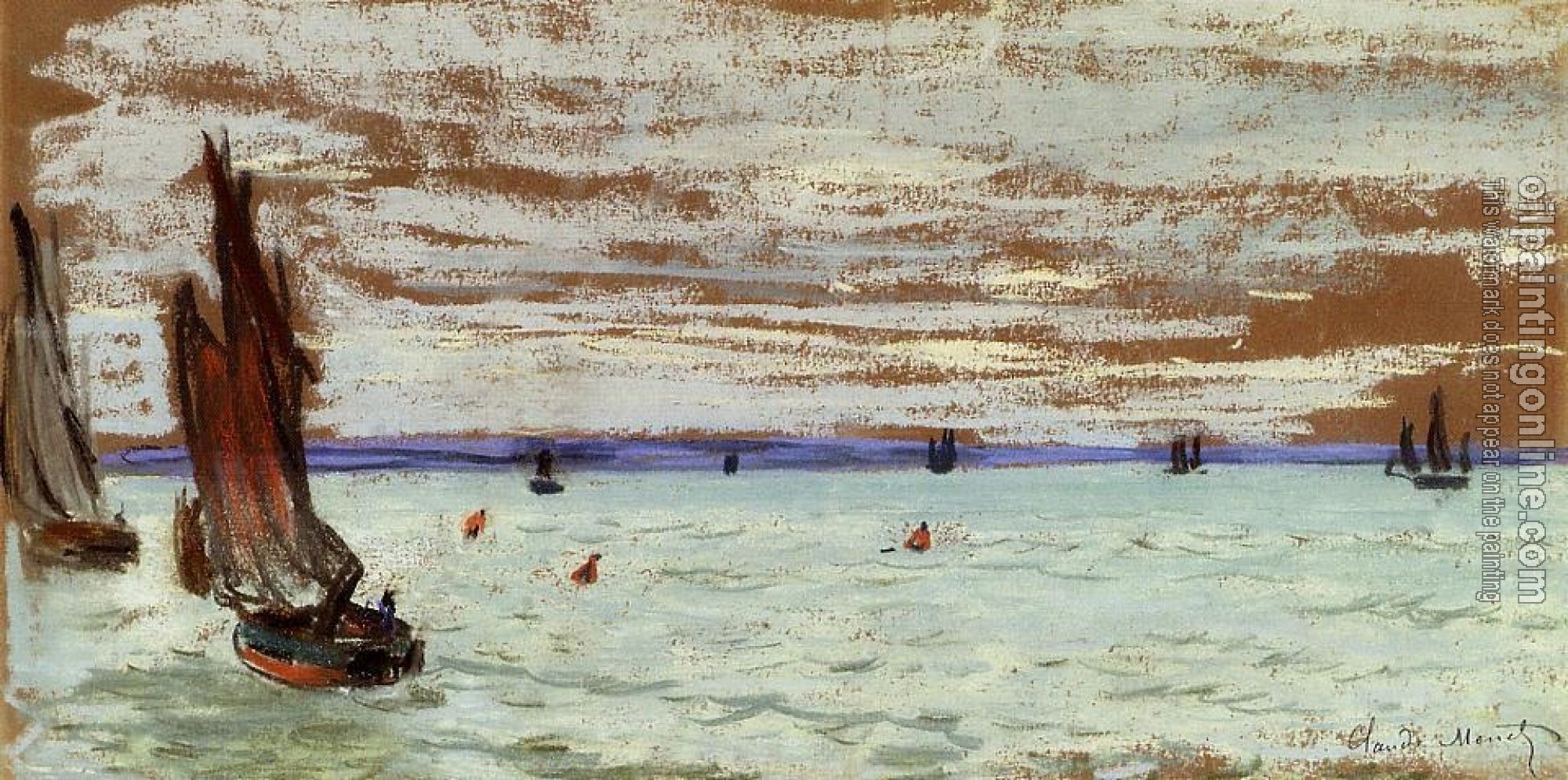 Monet, Claude Oscar - Open Sea